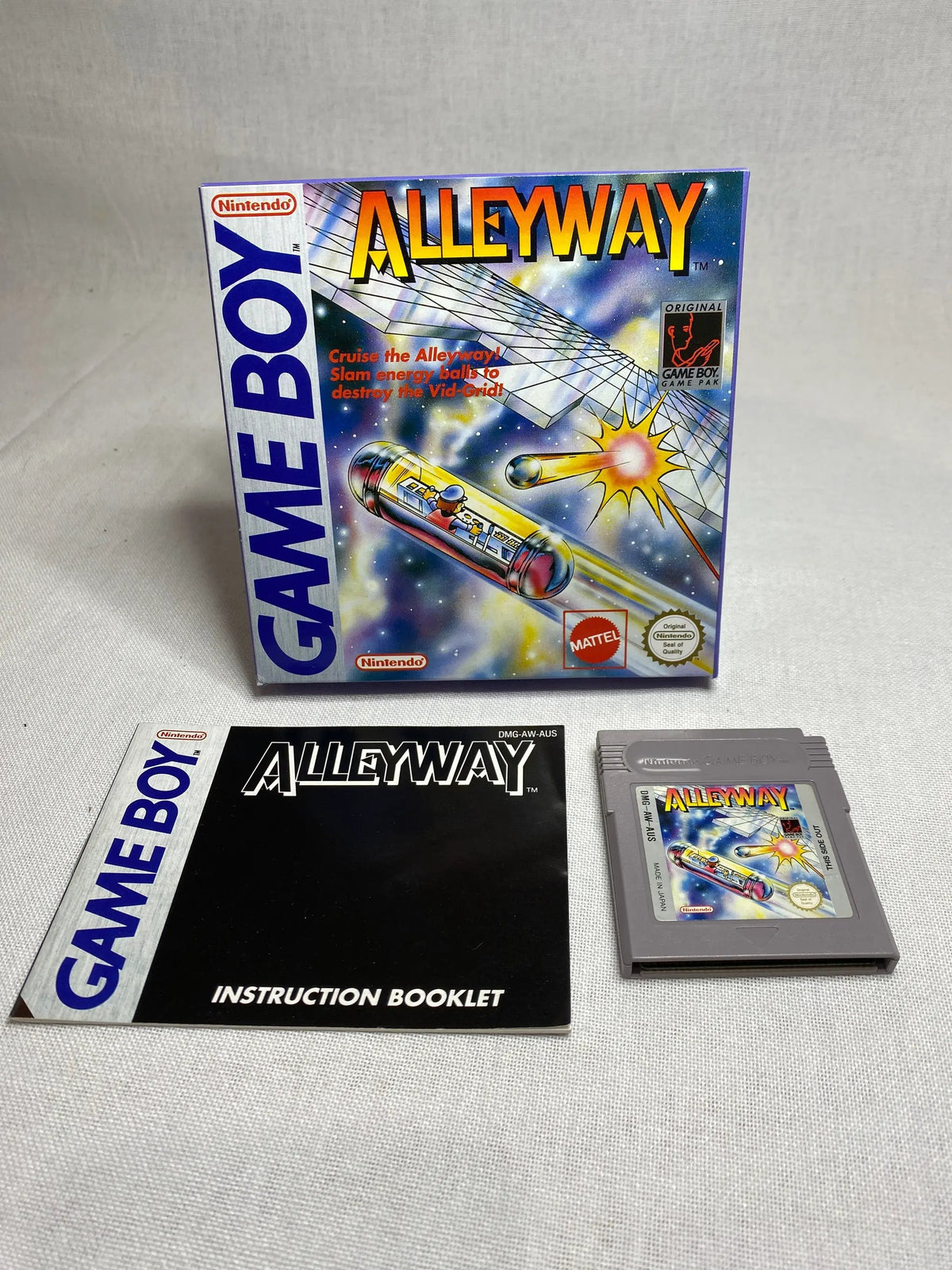 Game | Nintendo Game Boy GB | Alleyway Physical Video Games Game Nintendo