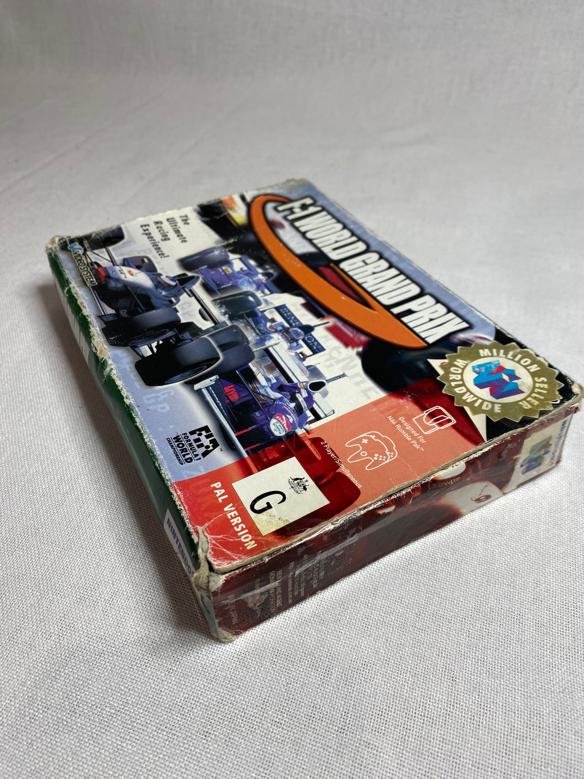 Game | Nintendo N64 | F1 World Grand Prix F-1 Physical Video Games Game Nintendo