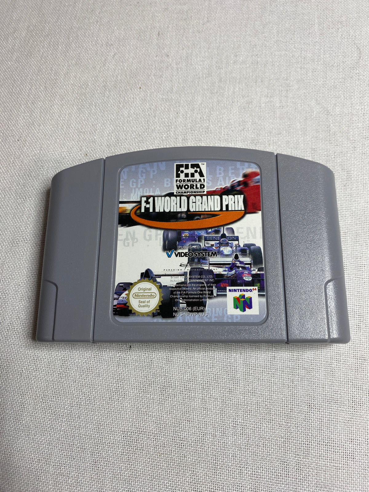 Game | Nintendo N64 | F1 World Grand Prix F-1 Physical Video Games Game Nintendo