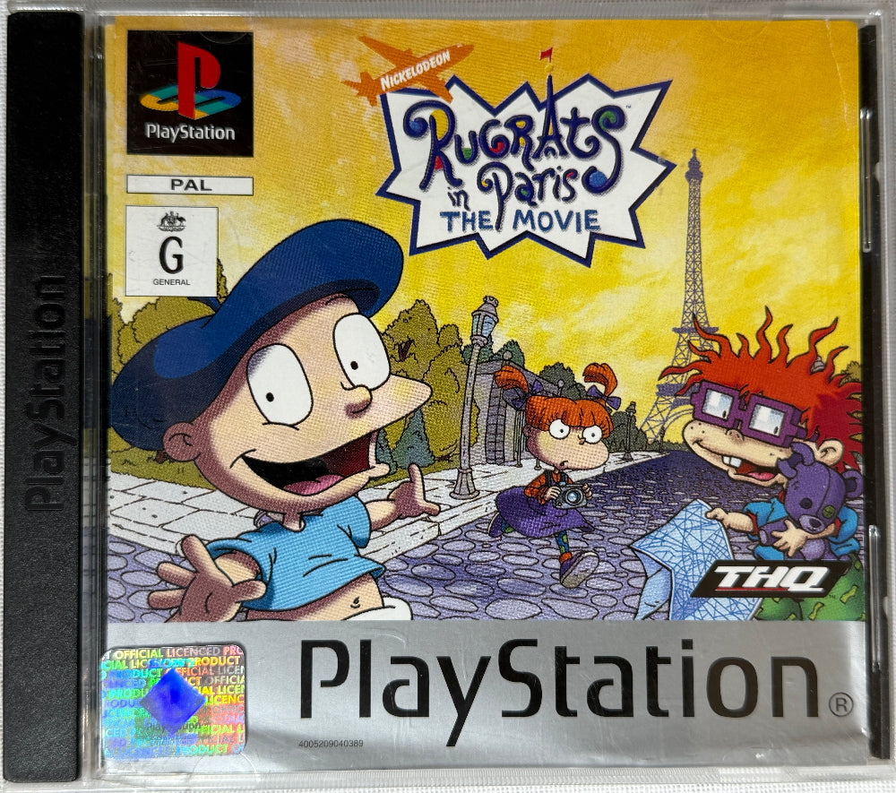 Game | Sony PlayStation PS1 | Rugrats In Paris (Platinum)