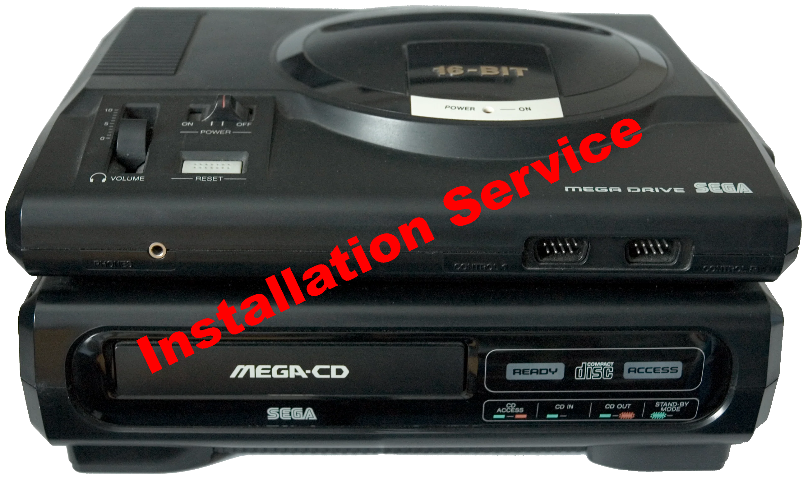 Service Repair | SEGA Mega CD BIOS Installation