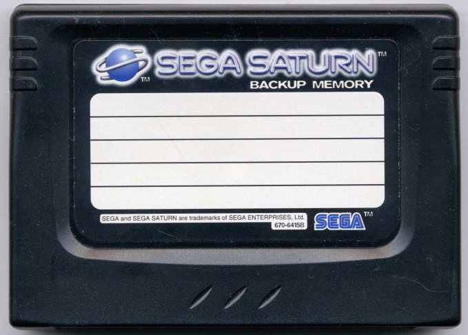 Accessory | Sega Saturn | Save Game Backup Cart HSS-0138 670-5847