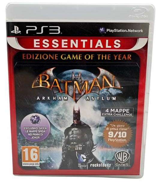 Game | Sony PlayStation PS3 | Batman: Arkham Asylum [Essentials]