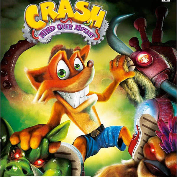 Mutant Nintendo Ds Crash Of The Titans 3ds Game Microsoft Xbox