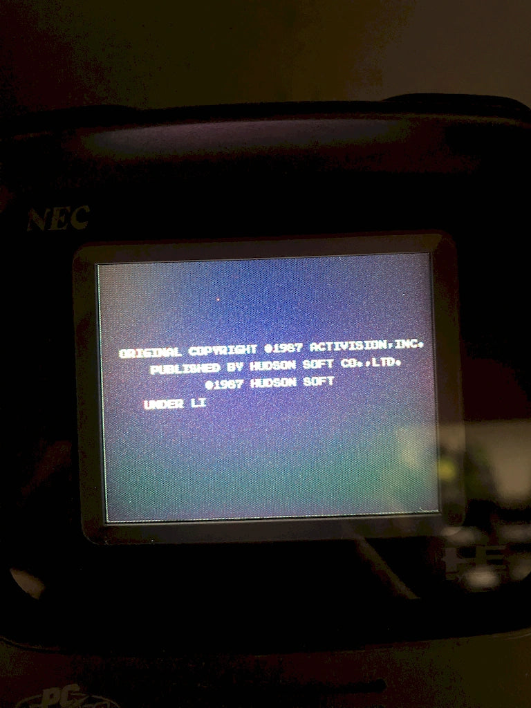 Console | PC Engine | NEC PC Engine GT Handheld