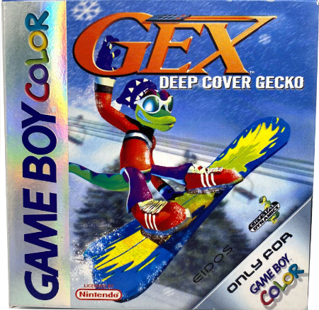 Game | Nintendo Game Boy Color GBC | Gex Deep Cover Gecko