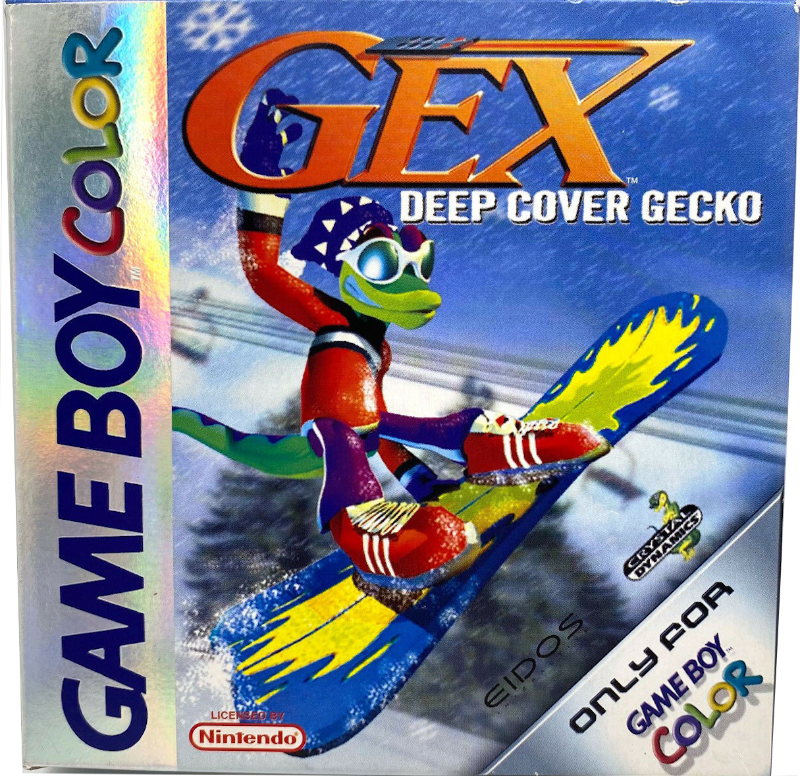 Game | Nintendo Game Boy  Color GBC | Gex Deep Cover Gecko