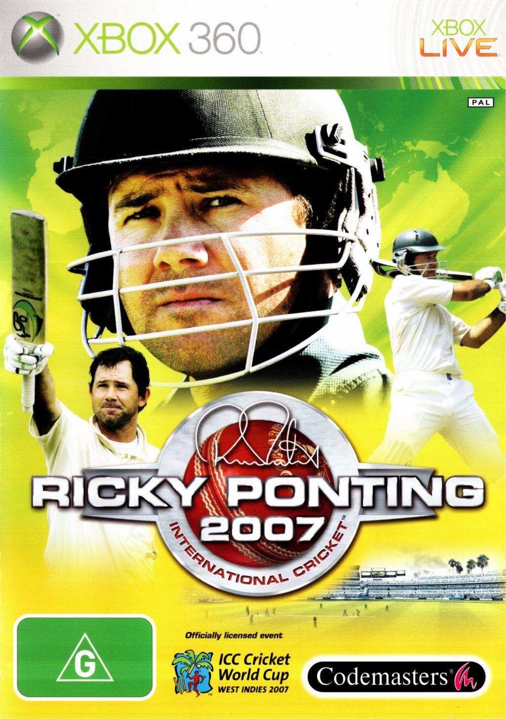 Game | Xbox 360 | Ricky Ponting International Cricket 2007