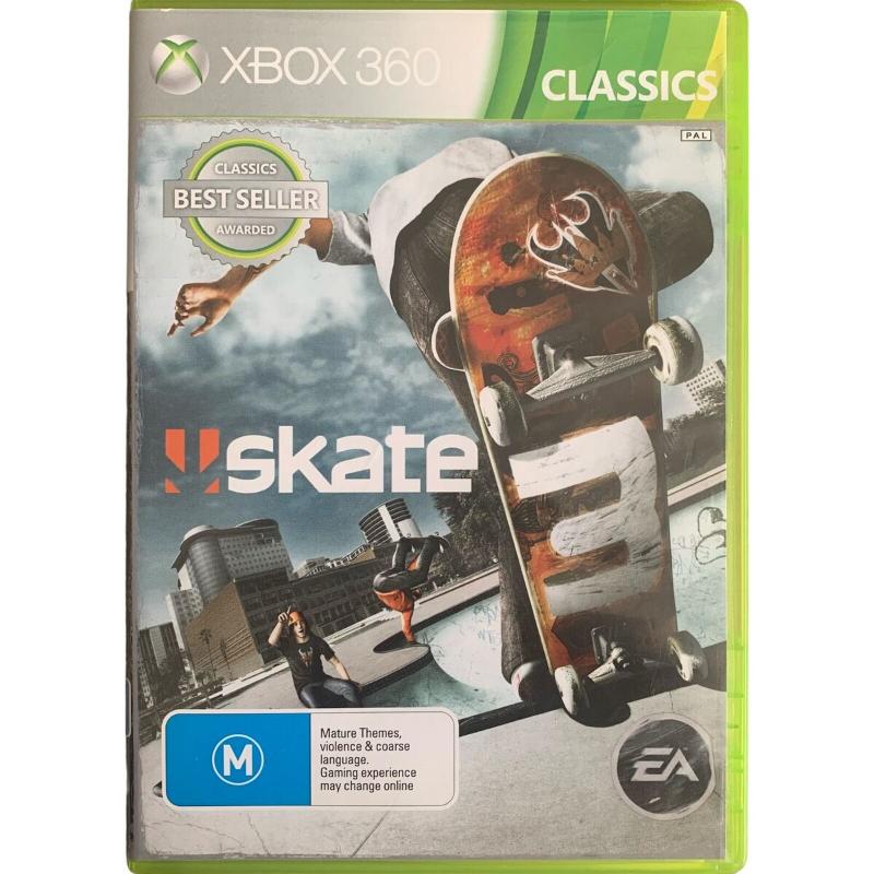 Game | Microsoft Xbox 360 | Skate 3 (Classics)