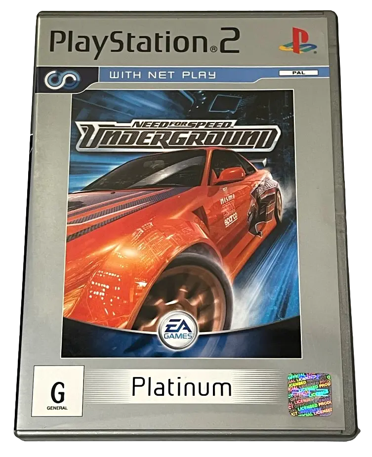 Game | Sony PlayStation PS2 | Need For Speed Underground 2 (Platinum)