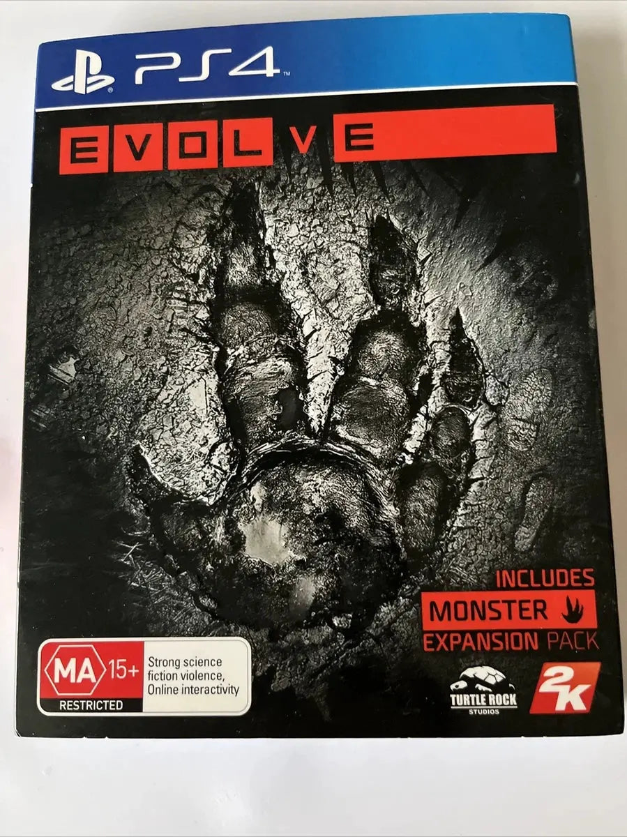Game | Sony PlayStation PS4 | Evolve + Monster Expansion Pack Physical Video Games Game Sony