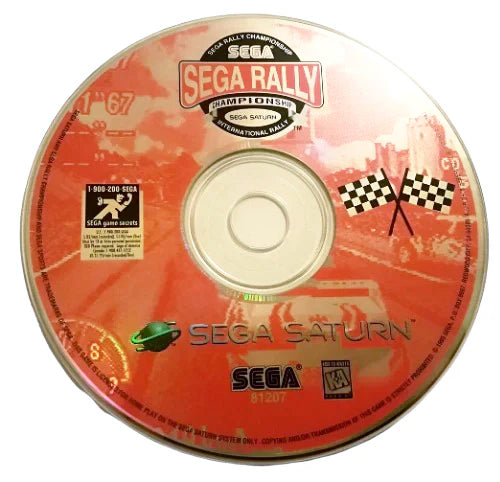 Game | Sega Saturn | Sega Rally Championship [USA]