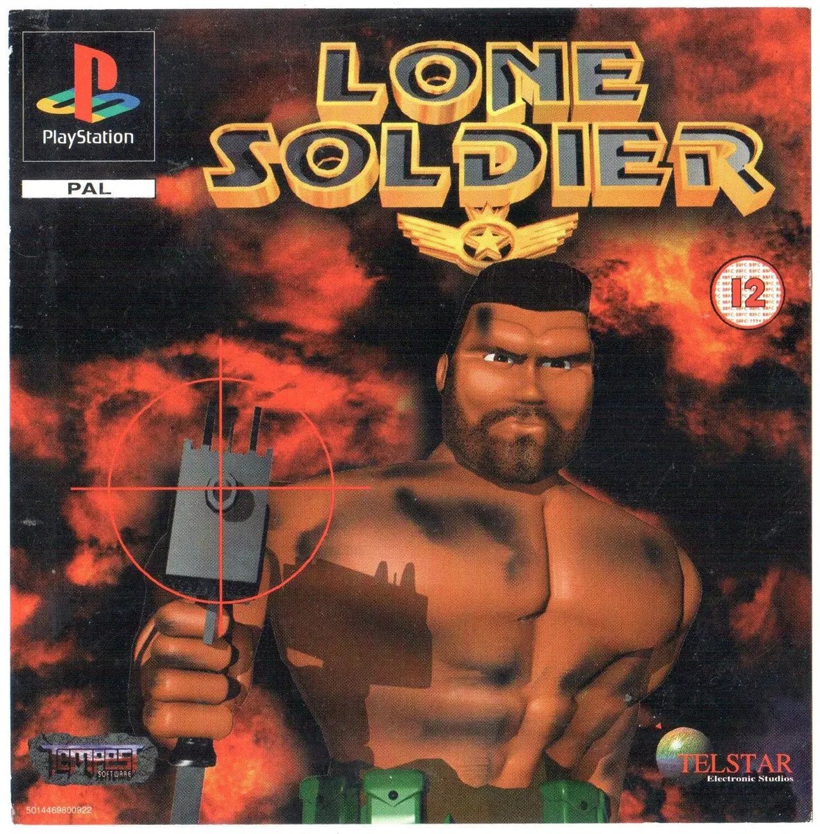 Game | Sony PlayStation PS1 | Lone Soldier Physical Video Games Game Sony