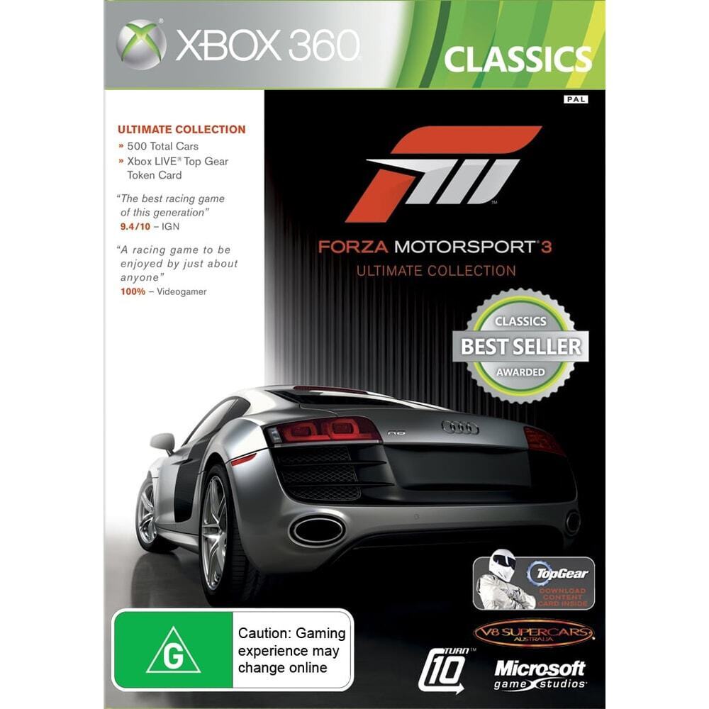 Game | Microsoft Xbox 360 | Forza Motorsport 3 Ultimate Collection (Classics)