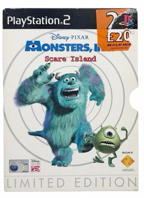 Game | Sony PlayStation PS2 | Monsters Inc Scare Island (Limited Edition)