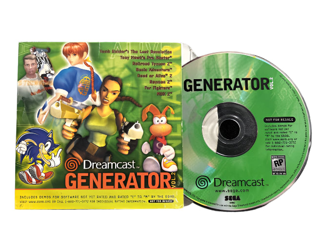 Game | Sega Dreamcast | Generator Vol. 2 [USA]