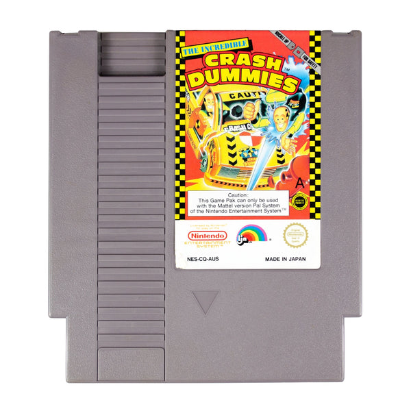 Game Nintendo NES The Incredible Crash Dummies