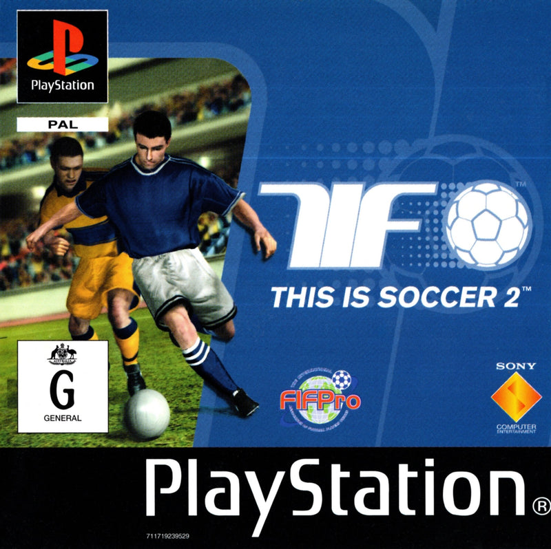 Game | Sony PlayStation PS1 | This Is Soccer 2