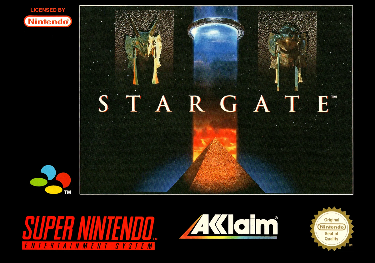 Game | Super Nintendo SNES | Stargate Physical Video Games Game Nintendo