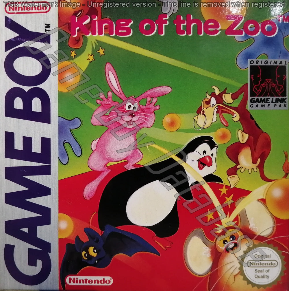 Game | Nintendo Game Boy GB | King Of The Zoo