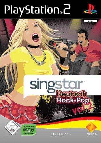 Game | Sony PlayStation PS2 | Singstar Deutsch Rock-Pop Vol 2