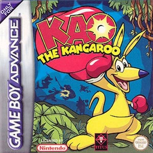 Game | Nintendo Game Boy Advance GBA | KAO The Kangaroo