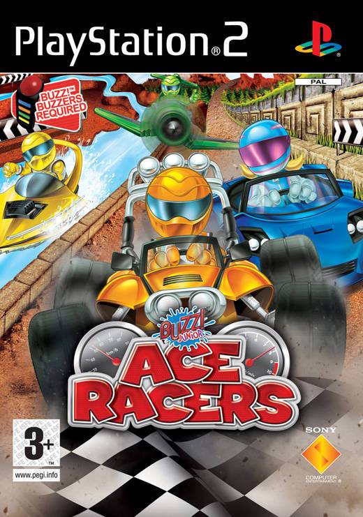 Game | Sony PlayStation PS2 | Buzz! Junior: Ace Racers