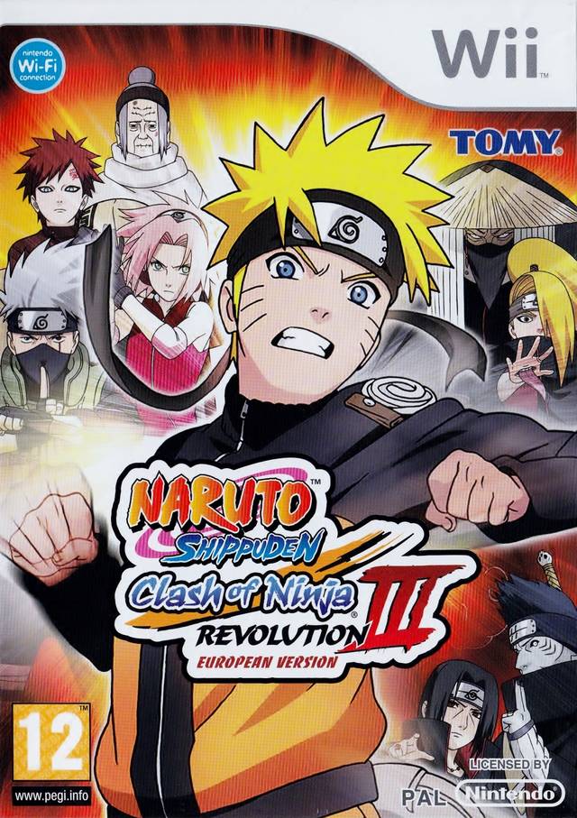 Game | Nintendo Wii | Naruto Shippuden: Clash Of Ninja Revolution 3