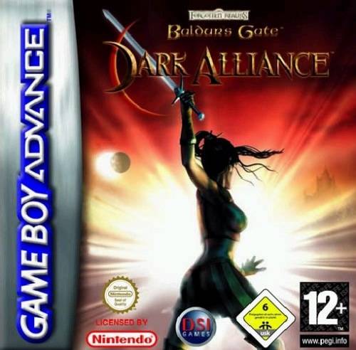 Game | Nintendo Game Boy Advance GBA | Baldur's Gate: Dark Alliance