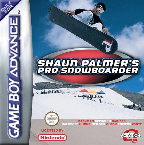 Game | Nintendo Game Boy Advance GBA | Shaun Palmer's Pro Snowboarder