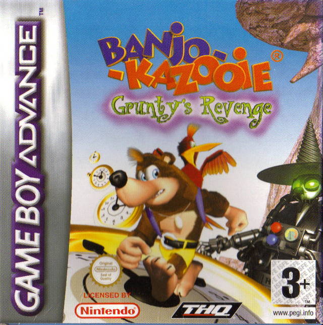 Game | Nintendo Game Boy Advance GBA | Banjo-Kazooie: Grunty's Revenge