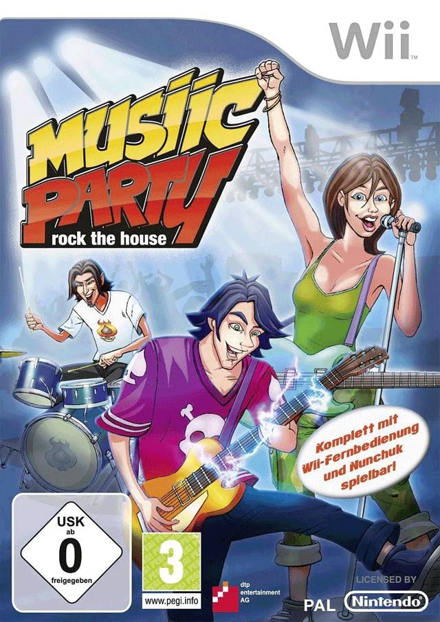 Game | Nintendo Wii | Musiic Party: Rock The House