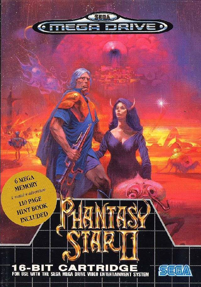 Game | Sega Mega Drive | Phantasy Star II