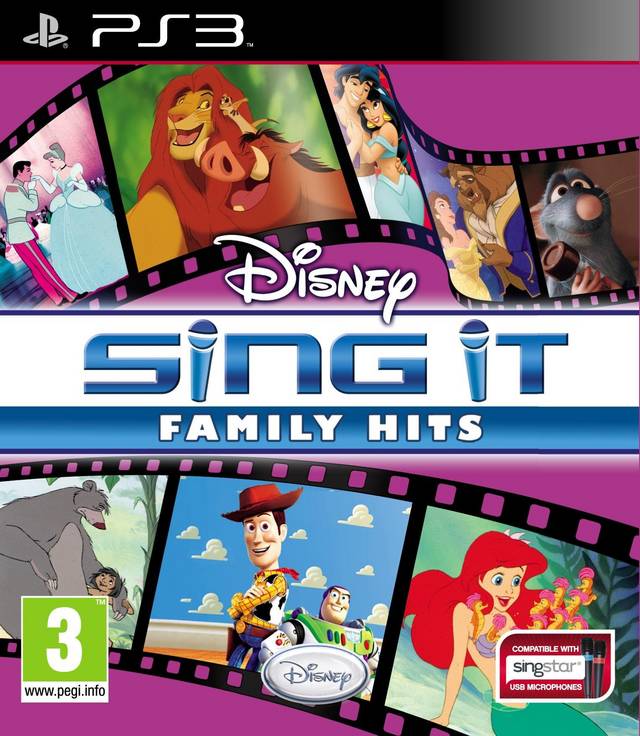 Game | Sony PlayStation PS3 | Disney Sing It: Family Hits