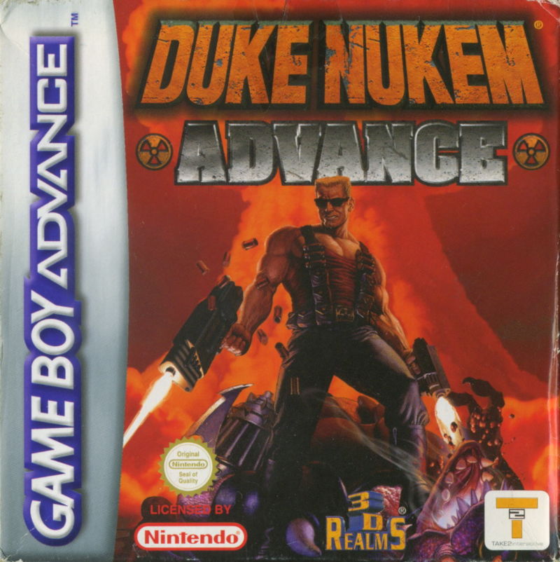 Game | Nintendo Game Boy Advance GBA | Duke Nukem Advance