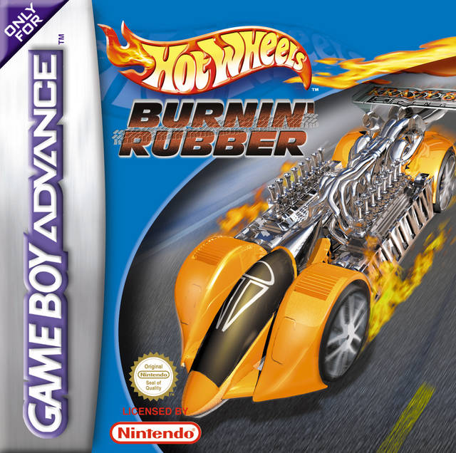 Game | Nintendo Game Boy Advance GBA | Hot Wheels: Burnin' Rubber