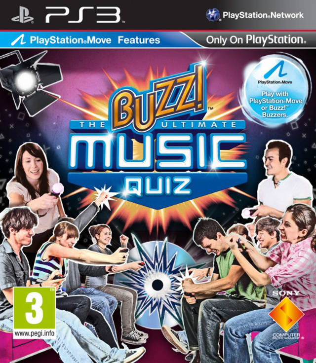 Game | Sony PlayStation PS3 | Buzz!: The Ultimate Music Quiz