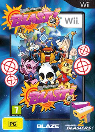 Game | Nintendo Wii | Wicked Monsters Blast [Gun Bundle]