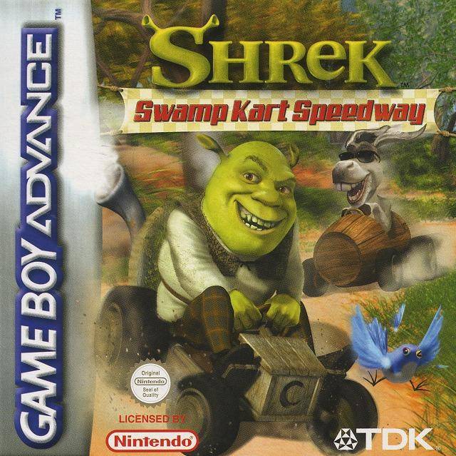 Game | Nintendo Game Boy Advance GBA | Shrek: Swamp Kart Speedway