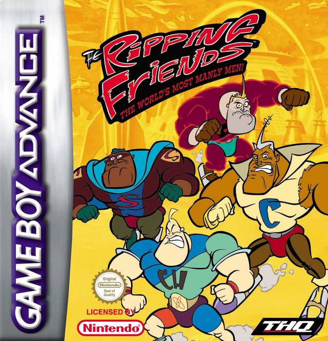 Game | Nintendo Game Boy Advance GBA | Ripping Friends World's Most Manly Men