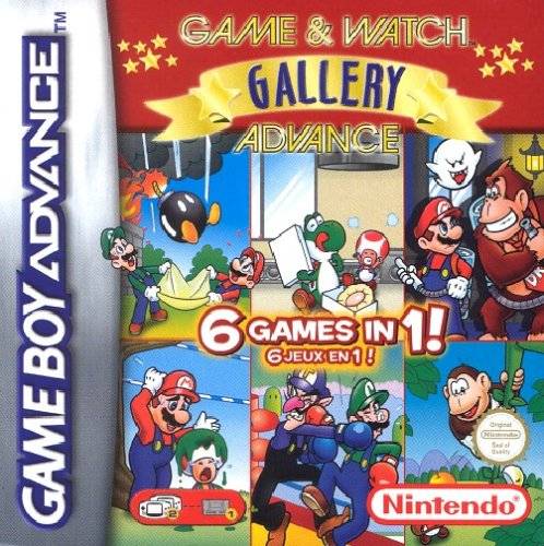 Game | Nintendo Game Boy Advance GBA | Game & Watch Gallery Advance