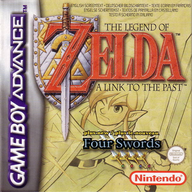 Game Nintendo Game Boy Advance GBA Zelda Link To The Past Four Swo