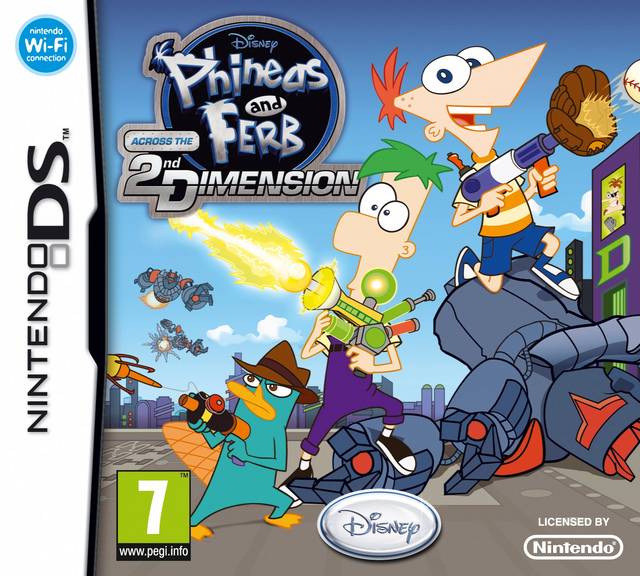 Game | Nintendo DS | Phineas And Ferb: Across The 2nd Dimension