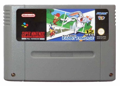 Game | Super Nintendo SNES | Bugs Bunny Rabbit Rampage