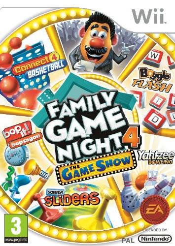 Game | Nintendo Wii | Hasbro Family Game Night 4