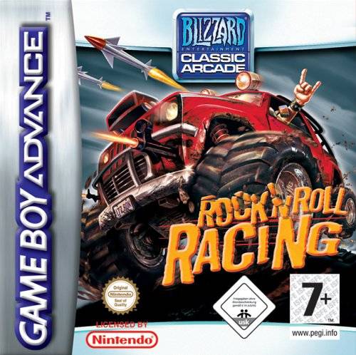 Game | Nintendo Game Boy Advance GBA | Rock N' Roll Racing