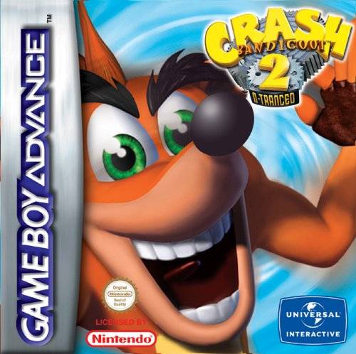 Game | Nintendo Game Boy Advance GBA | Crash Bandicoot 2 N-Tranced