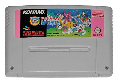 Game | Super Nintendo SNES | Tiny Toon Adventures Wild & Wacky Sports