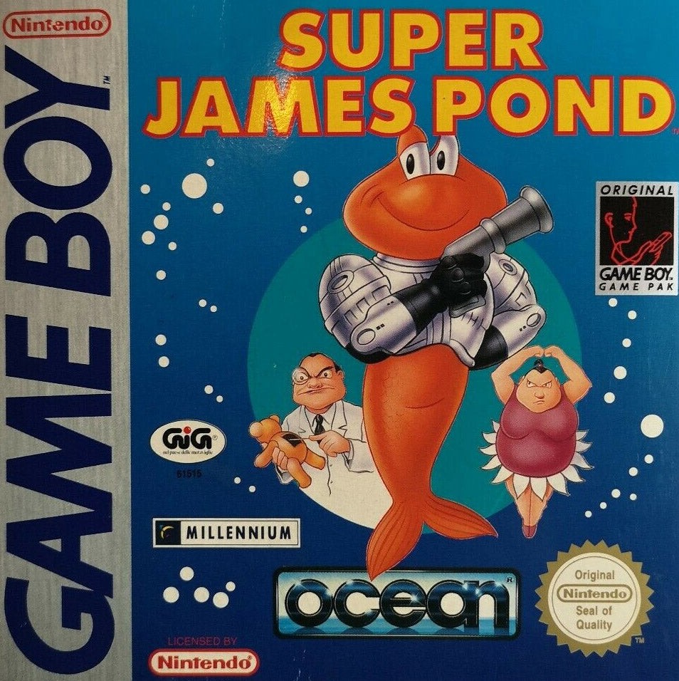 Game | Nintendo Game Boy GB | Super James Pond