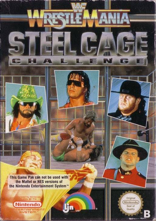 Game | Nintendo NES | WWF Wrestlemania Steel Cage Challenge